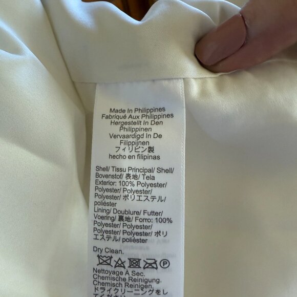 Mango Ivory Cropped Boucle Jacket, size S - Picture 4 of 4